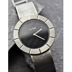 Titanium and carbon watch