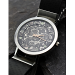 Unique damascus watch